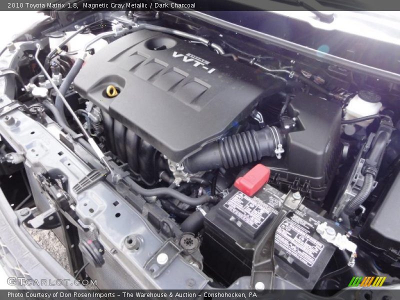 Magnetic Gray Metallic / Dark Charcoal 2010 Toyota Matrix 1.8