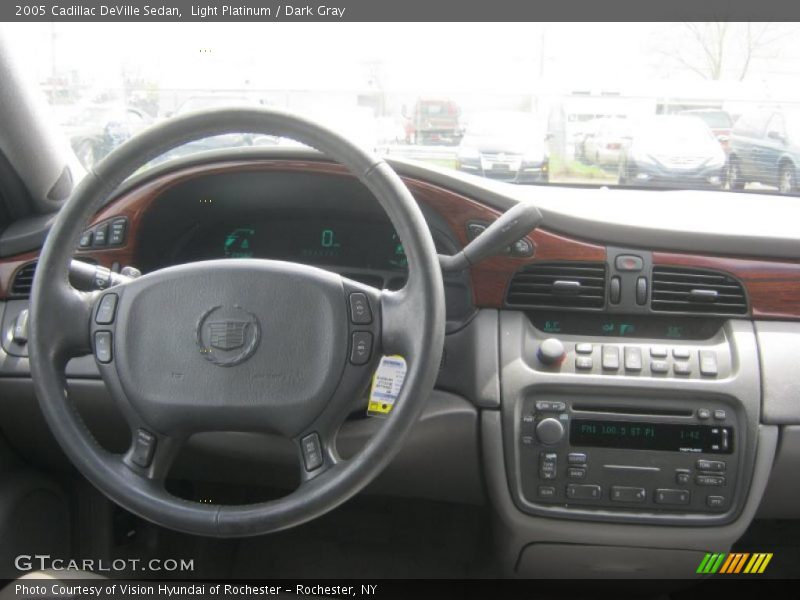 Light Platinum / Dark Gray 2005 Cadillac DeVille Sedan