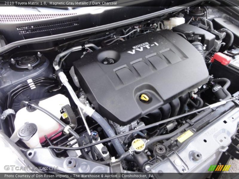Magnetic Gray Metallic / Dark Charcoal 2010 Toyota Matrix 1.8
