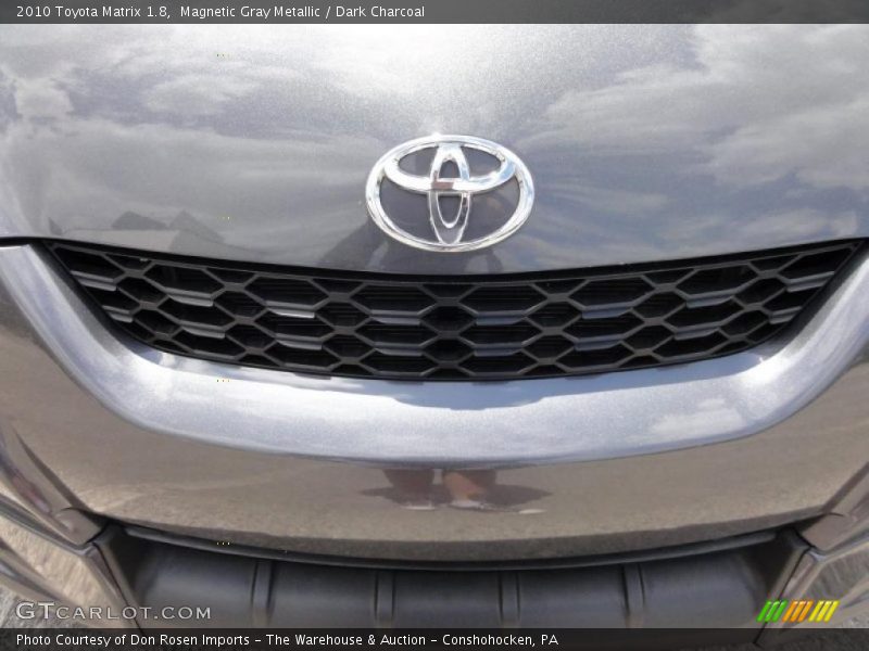 Magnetic Gray Metallic / Dark Charcoal 2010 Toyota Matrix 1.8