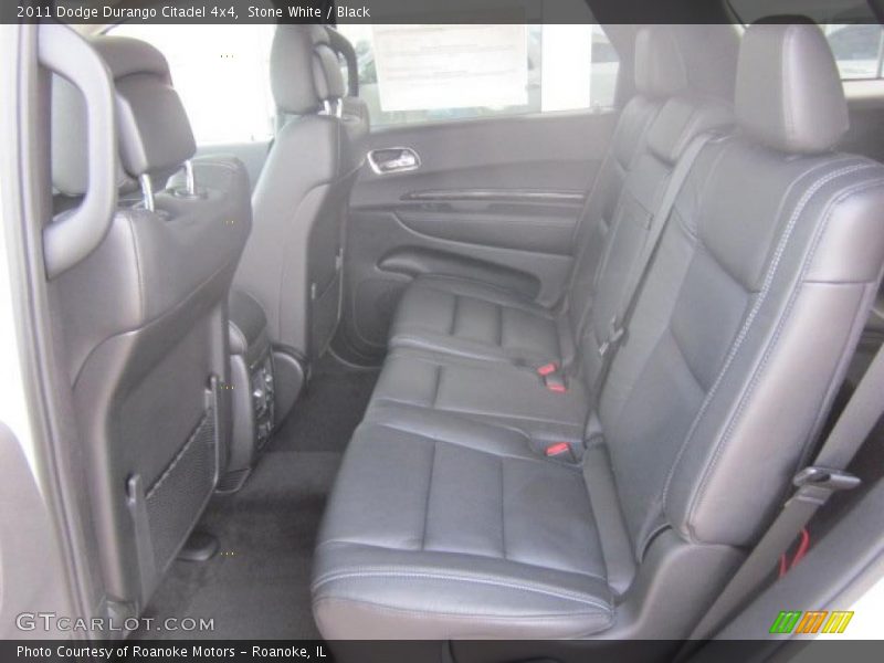 Stone White / Black 2011 Dodge Durango Citadel 4x4
