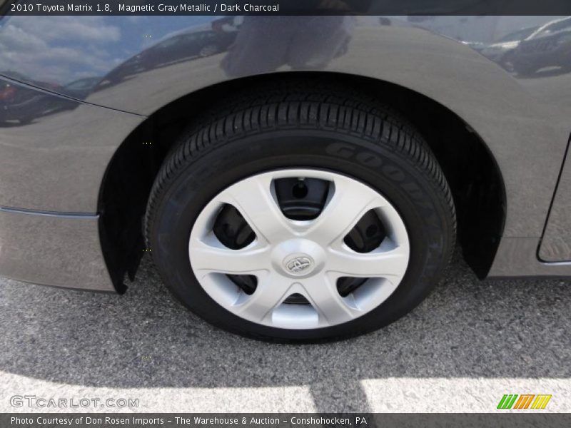 Magnetic Gray Metallic / Dark Charcoal 2010 Toyota Matrix 1.8