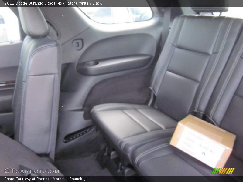 Stone White / Black 2011 Dodge Durango Citadel 4x4