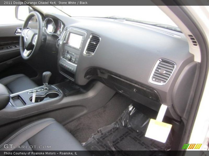 Stone White / Black 2011 Dodge Durango Citadel 4x4
