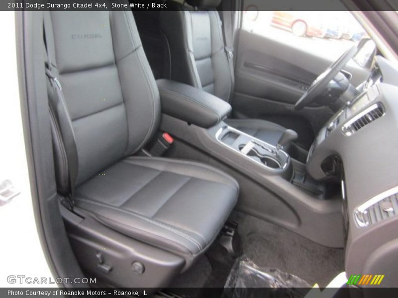 Stone White / Black 2011 Dodge Durango Citadel 4x4