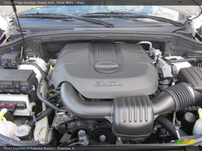  2011 Durango Citadel 4x4 Engine - 3.6 Liter DOHC 24-Valve VVT Pentastar V6