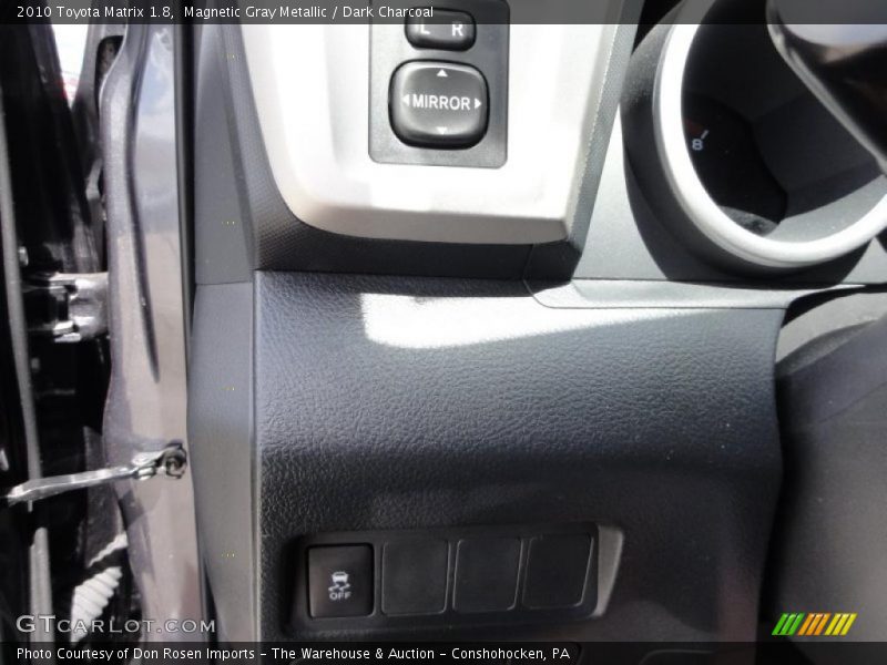 Magnetic Gray Metallic / Dark Charcoal 2010 Toyota Matrix 1.8