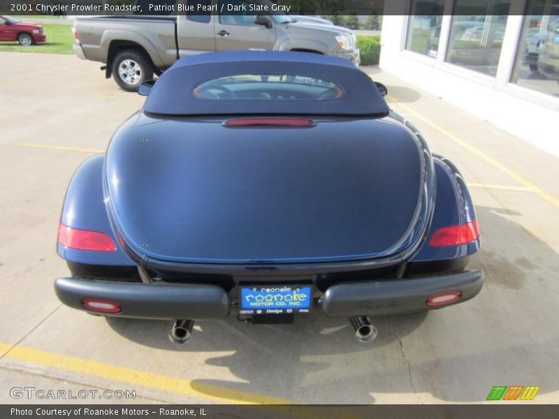 Patriot Blue Pearl / Dark Slate Gray 2001 Chrysler Prowler Roadster