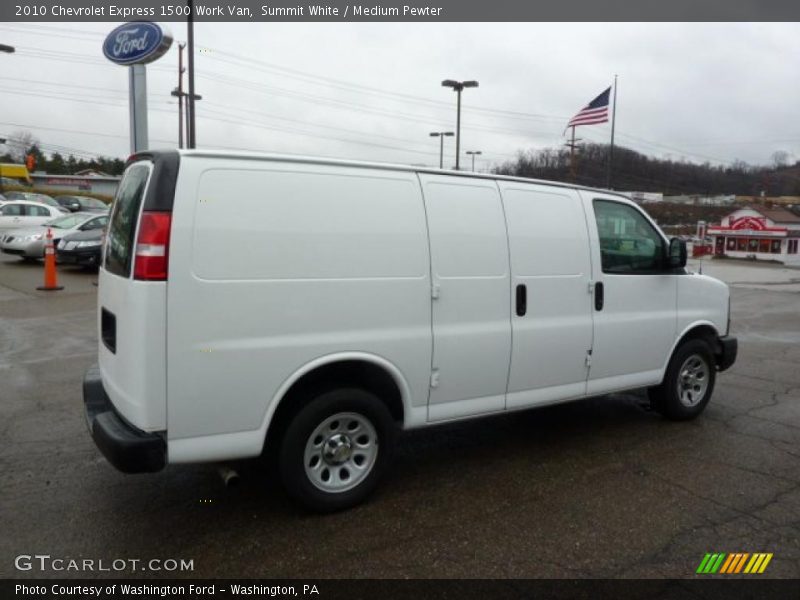 Summit White / Medium Pewter 2010 Chevrolet Express 1500 Work Van