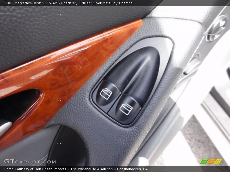 Controls of 2003 SL 55 AMG Roadster