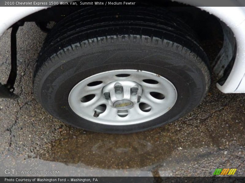 Summit White / Medium Pewter 2010 Chevrolet Express 1500 Work Van