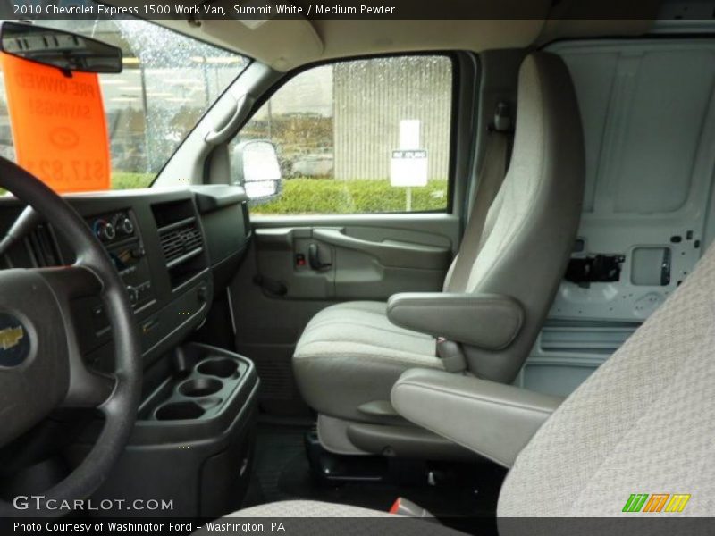 Summit White / Medium Pewter 2010 Chevrolet Express 1500 Work Van