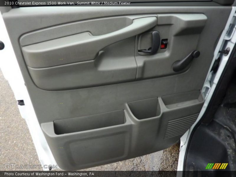 Summit White / Medium Pewter 2010 Chevrolet Express 1500 Work Van