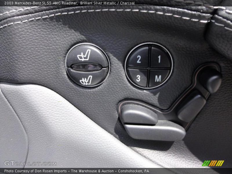 Controls of 2003 SL 55 AMG Roadster