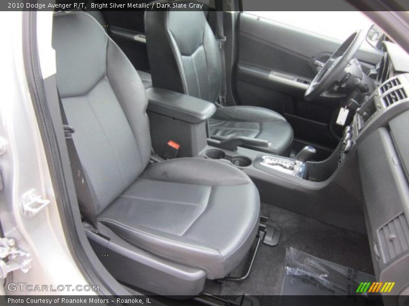 Bright Silver Metallic / Dark Slate Gray 2010 Dodge Avenger R/T