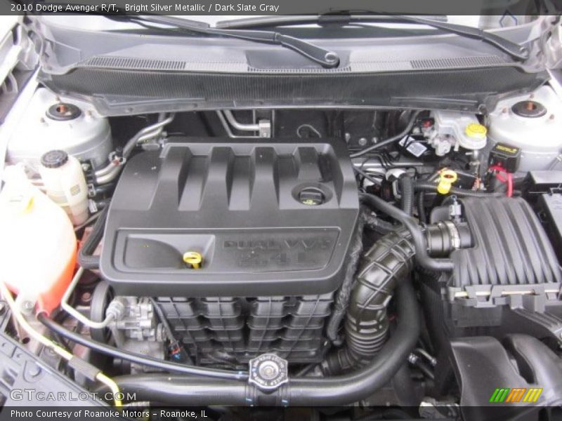Bright Silver Metallic / Dark Slate Gray 2010 Dodge Avenger R/T