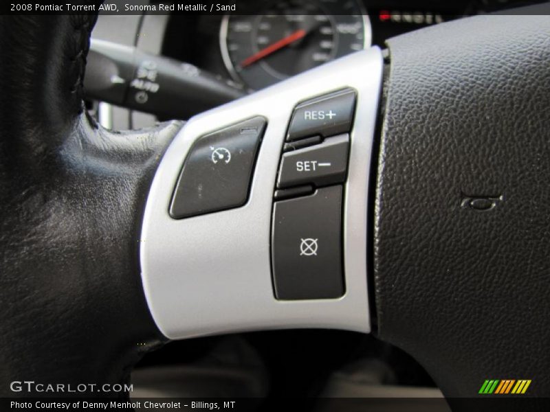 Sonoma Red Metallic / Sand 2008 Pontiac Torrent AWD