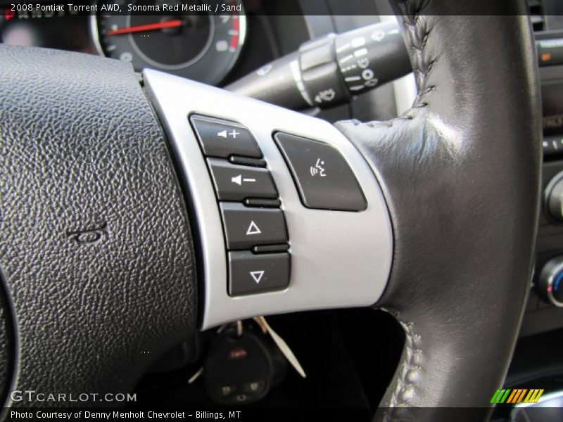 Sonoma Red Metallic / Sand 2008 Pontiac Torrent AWD