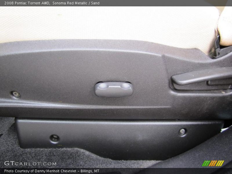 Sonoma Red Metallic / Sand 2008 Pontiac Torrent AWD