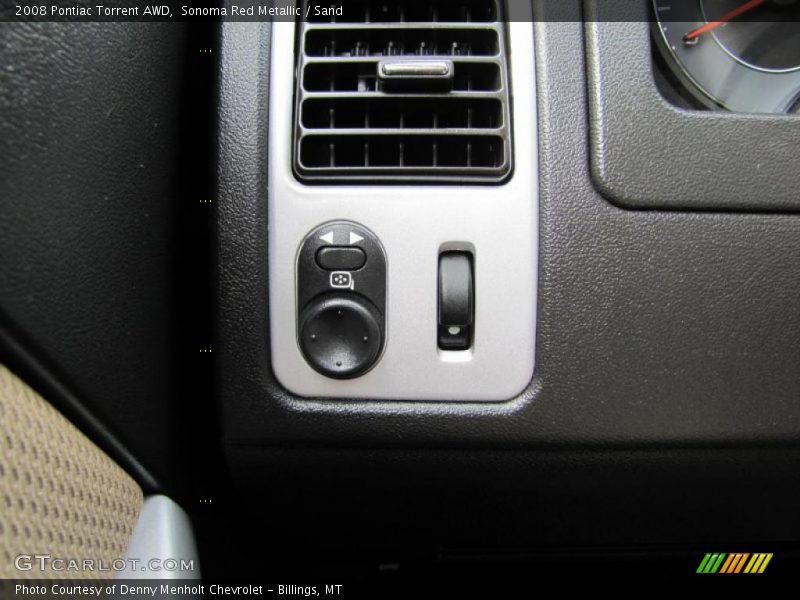 Sonoma Red Metallic / Sand 2008 Pontiac Torrent AWD