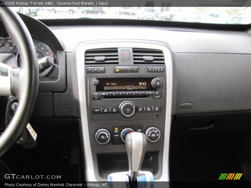 Sonoma Red Metallic / Sand 2008 Pontiac Torrent AWD
