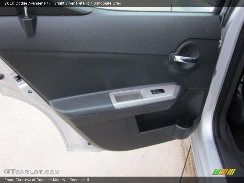 Bright Silver Metallic / Dark Slate Gray 2010 Dodge Avenger R/T