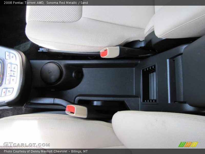 Sonoma Red Metallic / Sand 2008 Pontiac Torrent AWD