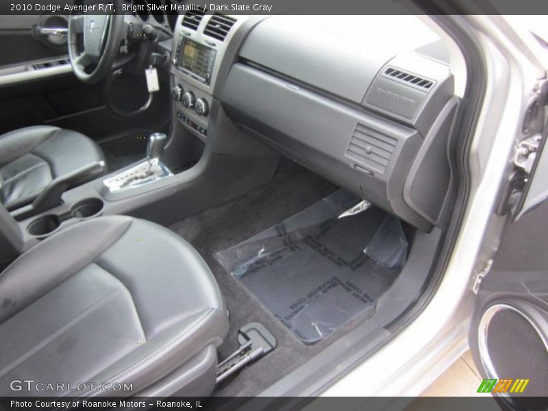 Bright Silver Metallic / Dark Slate Gray 2010 Dodge Avenger R/T