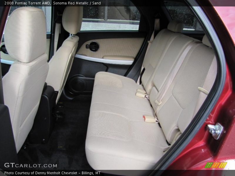 Sonoma Red Metallic / Sand 2008 Pontiac Torrent AWD