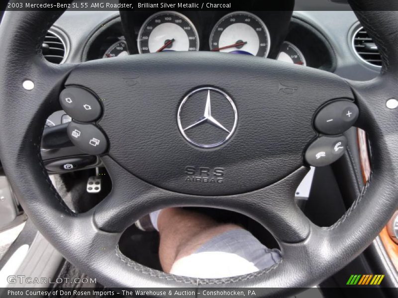  2003 SL 55 AMG Roadster Steering Wheel