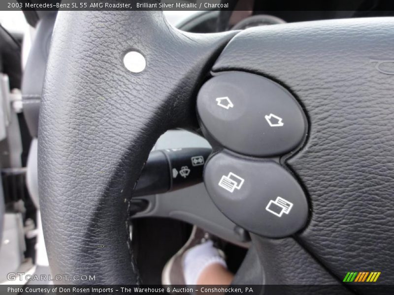 Controls of 2003 SL 55 AMG Roadster