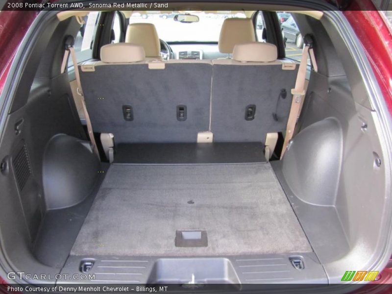 Sonoma Red Metallic / Sand 2008 Pontiac Torrent AWD