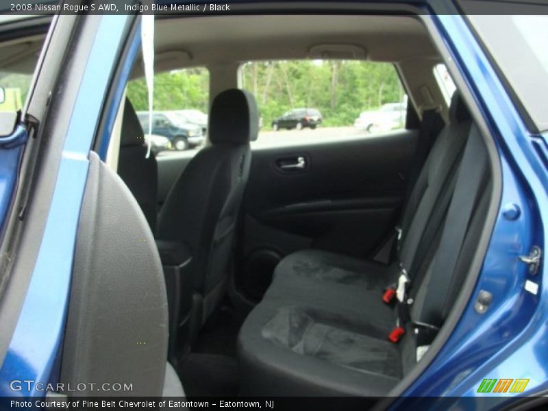 Indigo Blue Metallic / Black 2008 Nissan Rogue S AWD