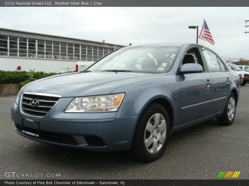 Medium Silver Blue / Gray 2010 Hyundai Sonata GLS