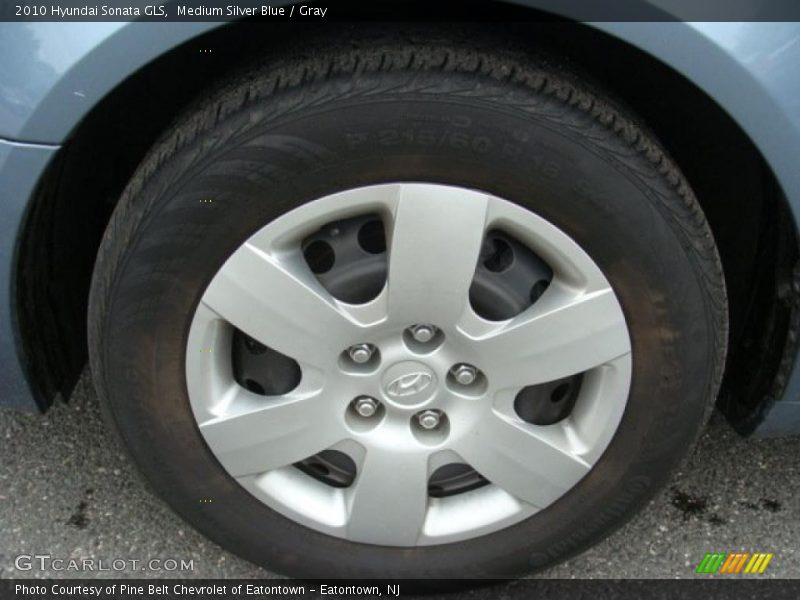 Medium Silver Blue / Gray 2010 Hyundai Sonata GLS