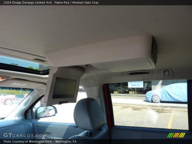Flame Red / Medium Slate Gray 2004 Dodge Durango Limited 4x4