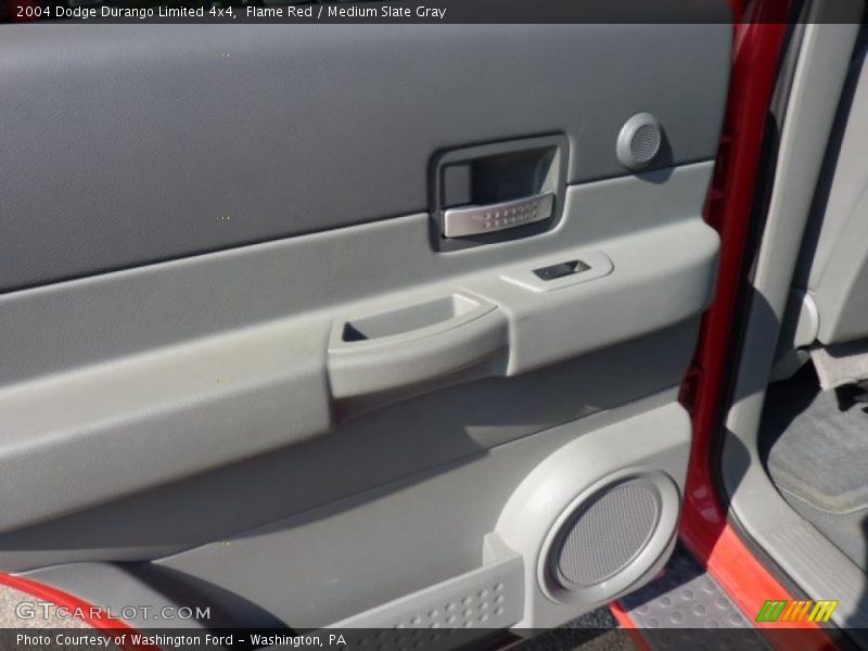 Flame Red / Medium Slate Gray 2004 Dodge Durango Limited 4x4