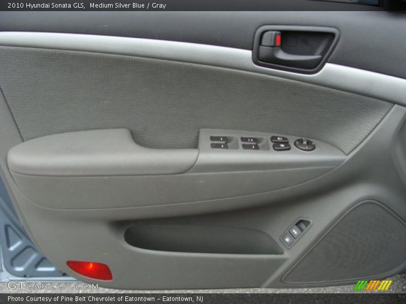 Medium Silver Blue / Gray 2010 Hyundai Sonata GLS