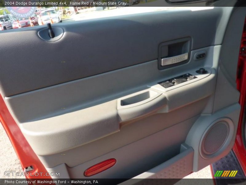 Flame Red / Medium Slate Gray 2004 Dodge Durango Limited 4x4