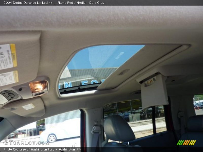 Flame Red / Medium Slate Gray 2004 Dodge Durango Limited 4x4