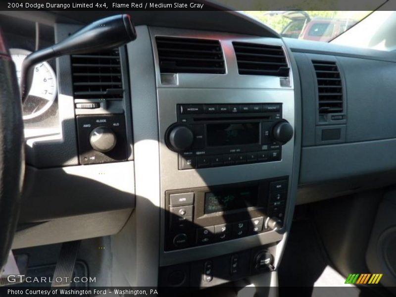 Flame Red / Medium Slate Gray 2004 Dodge Durango Limited 4x4