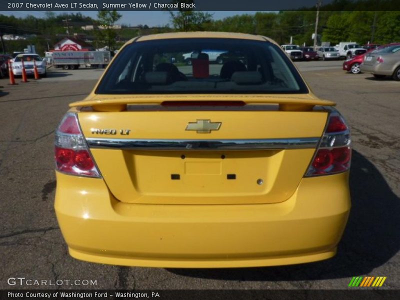  2007 Aveo LT Sedan Summer Yellow