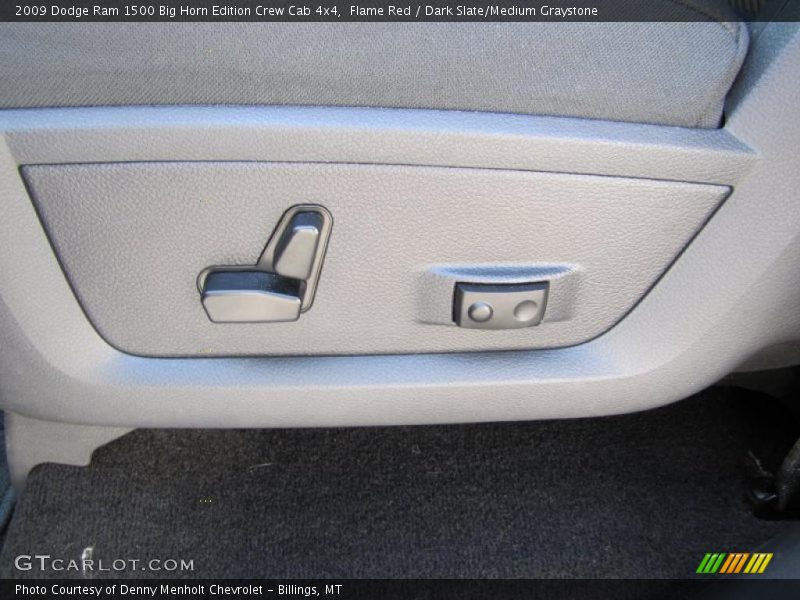 Flame Red / Dark Slate/Medium Graystone 2009 Dodge Ram 1500 Big Horn Edition Crew Cab 4x4