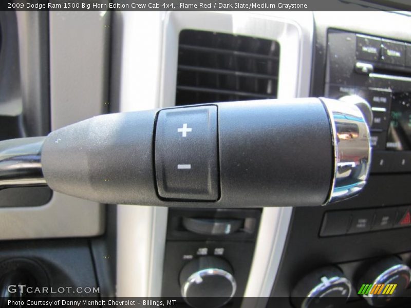 Controls of 2009 Ram 1500 Big Horn Edition Crew Cab 4x4