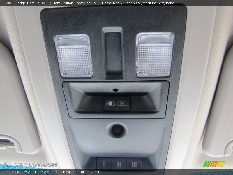 Flame Red / Dark Slate/Medium Graystone 2009 Dodge Ram 1500 Big Horn Edition Crew Cab 4x4