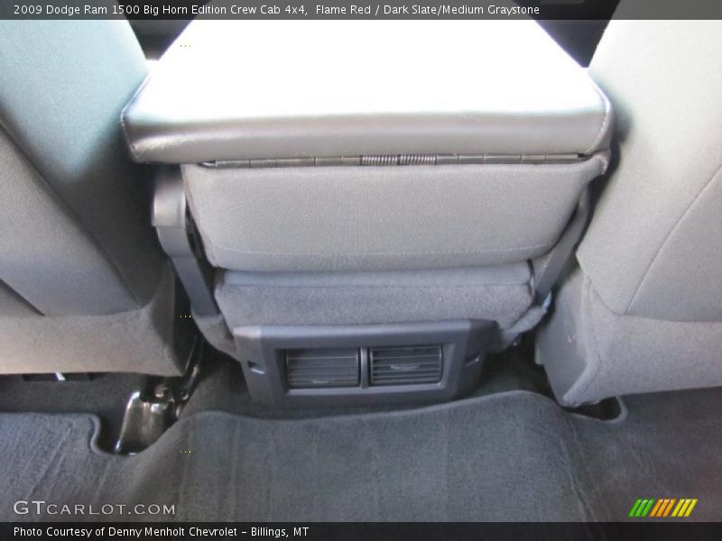 Flame Red / Dark Slate/Medium Graystone 2009 Dodge Ram 1500 Big Horn Edition Crew Cab 4x4