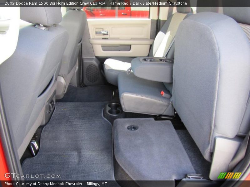 Flame Red / Dark Slate/Medium Graystone 2009 Dodge Ram 1500 Big Horn Edition Crew Cab 4x4