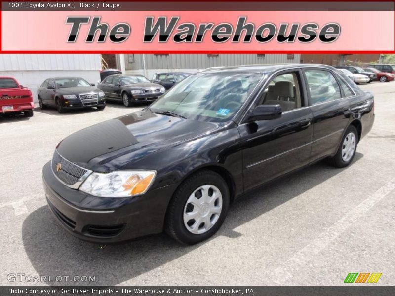 Black / Taupe 2002 Toyota Avalon XL