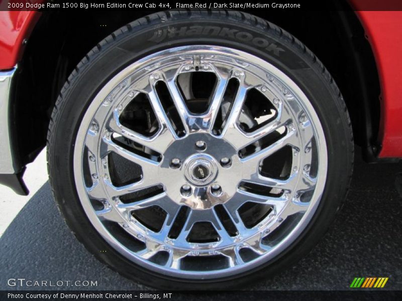 Custom Wheels of 2009 Ram 1500 Big Horn Edition Crew Cab 4x4