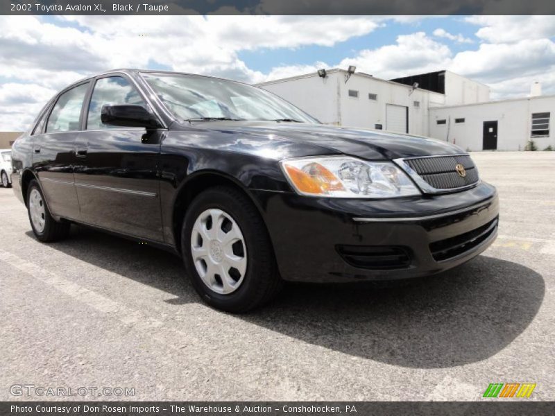 Black / Taupe 2002 Toyota Avalon XL